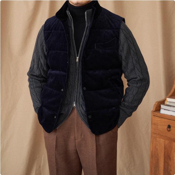 Thick Loose Jacket Men