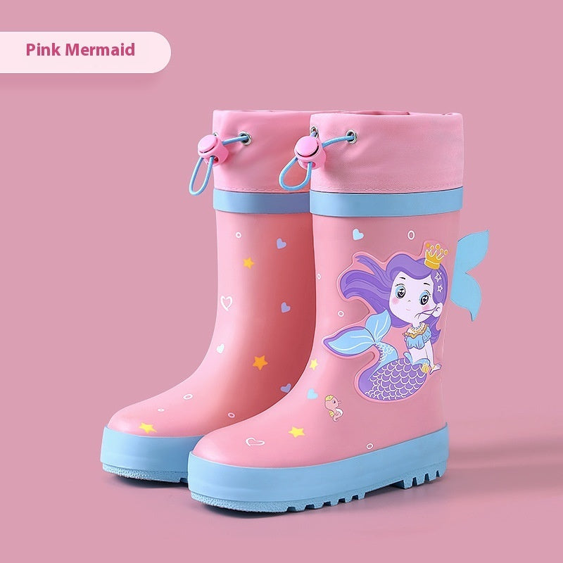 Primary School Student Non-slip Rain Boots