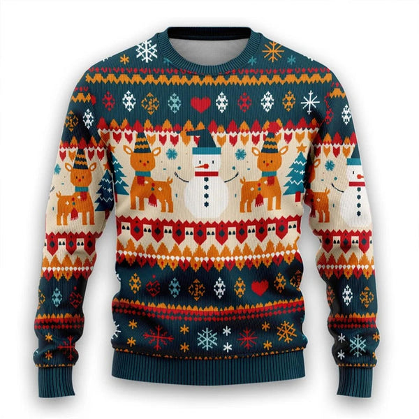 Personalized Christmas Thick Needle Sweater