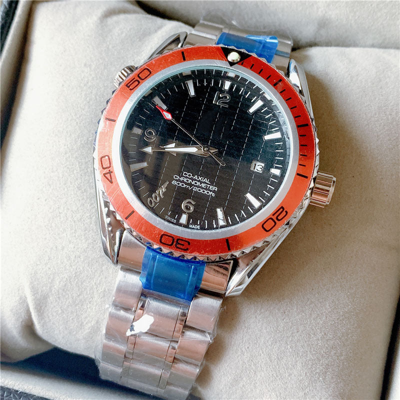 Business Luminous Calendar Refined Steel watch