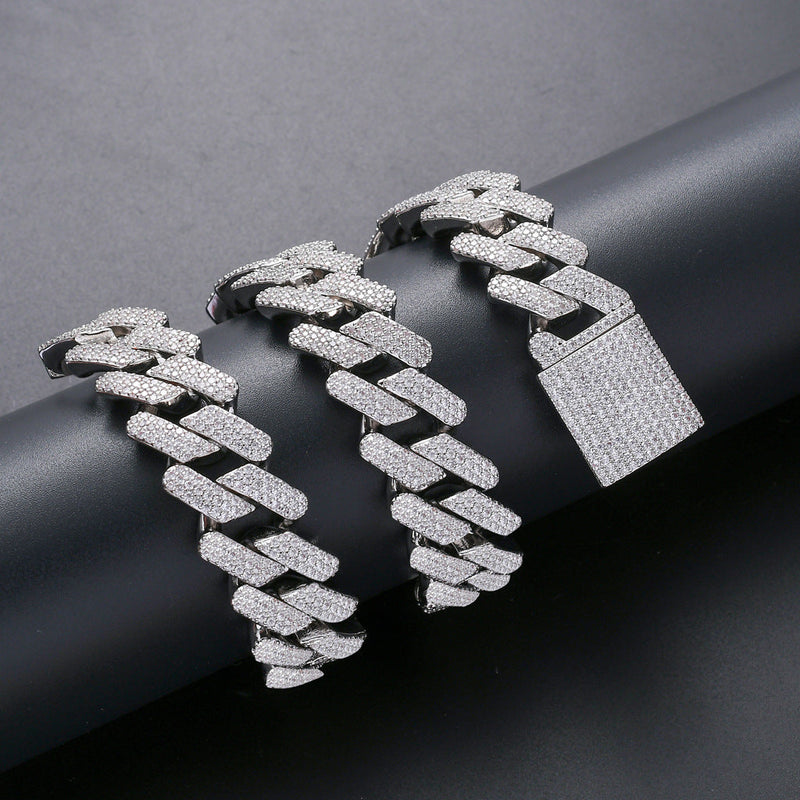 Full zircon hip hop accessories