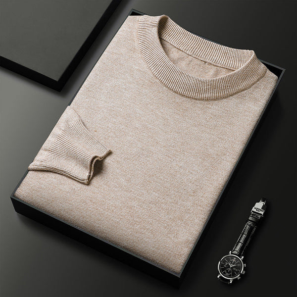 Autumn And Winter Knitting Bottoming Shirt Men