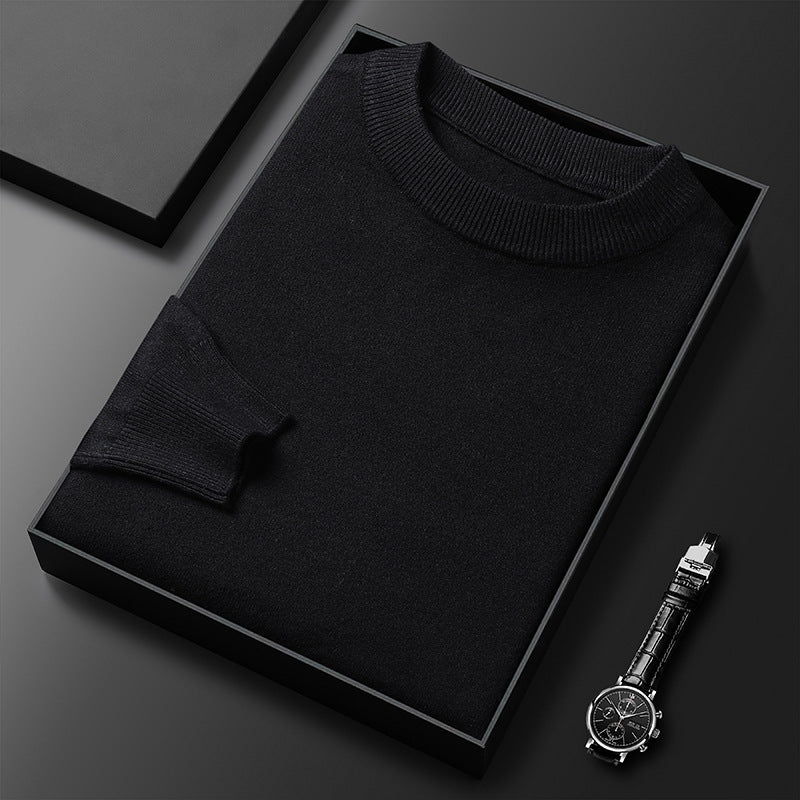 Autumn And Winter Knitting Bottoming Shirt Men