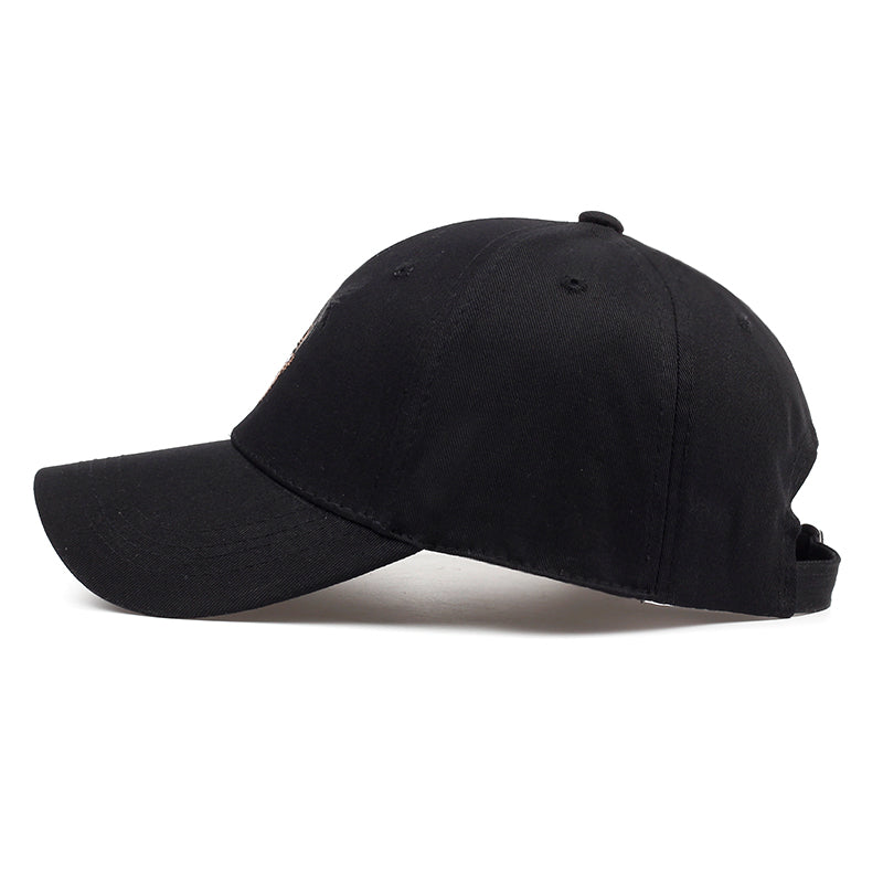 Dirty Braid Embroidered Head Baseball Men