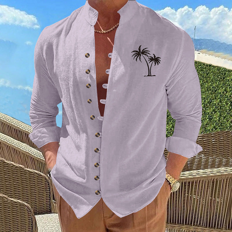 Coconut Vintage Print Slim shirt