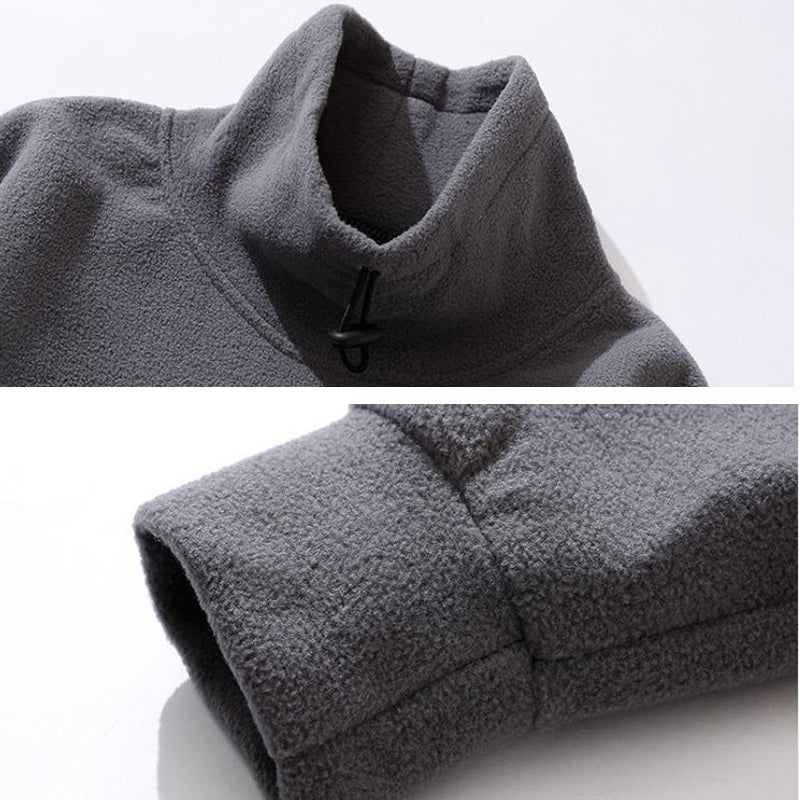 Warm Polar Fleece Casual JumpSuit Men