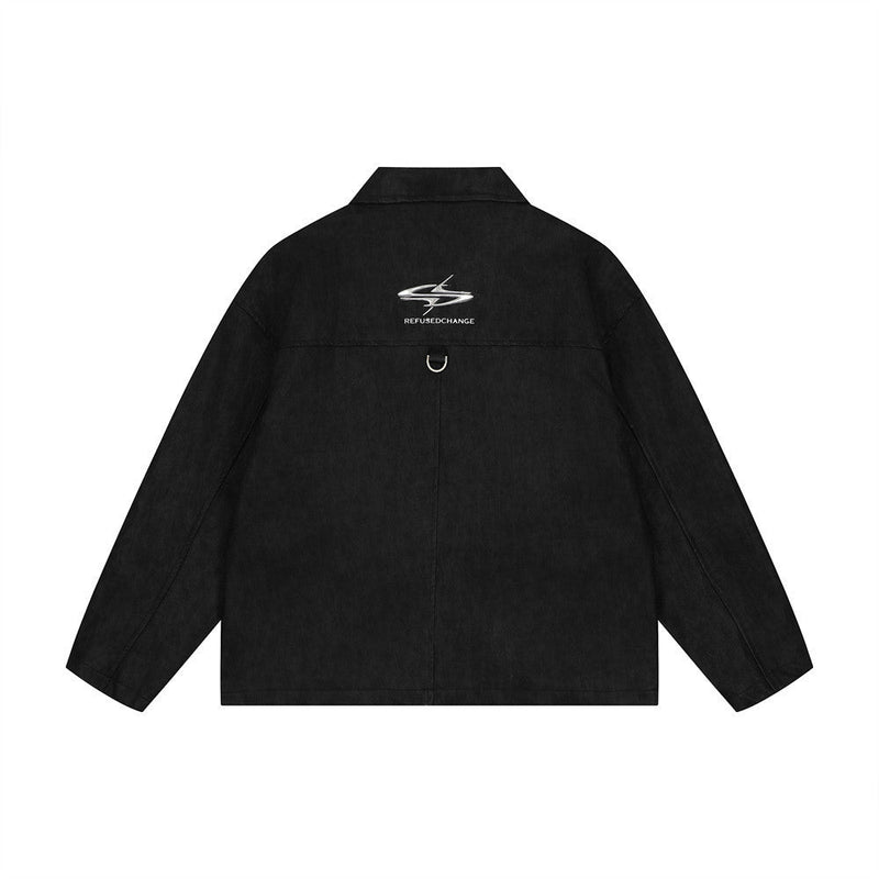 Men's Lapel Baggy Coat