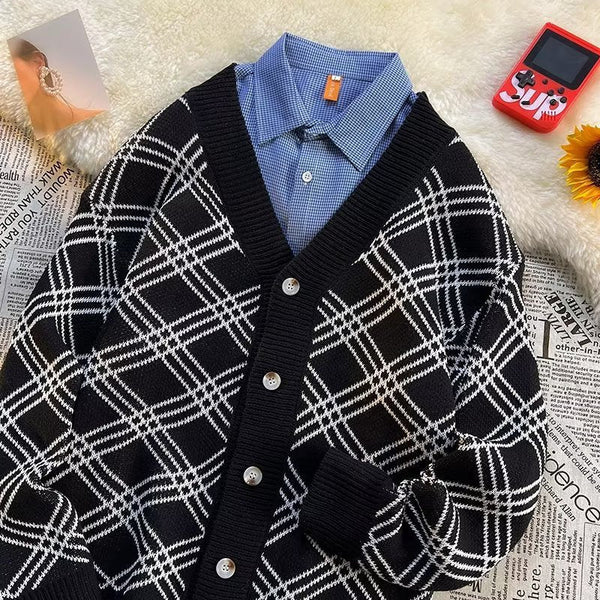 Japanese Men's Idle Style Autumn sweater