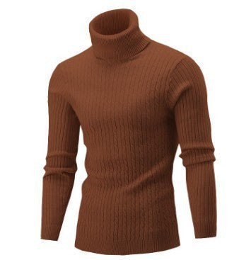 Men's Turtleneck Long Sleeve Sweater