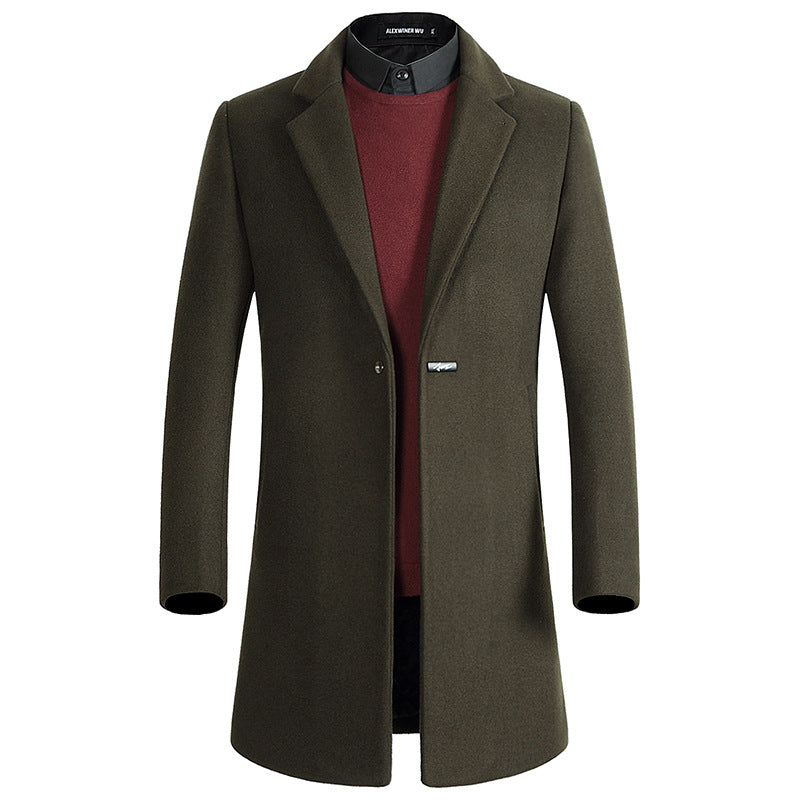 Men's Casual Slim fit trench Coat