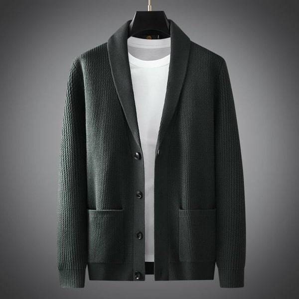 Casual Knitted Coat Men's Comfortable Fashion Slim Fit sweater