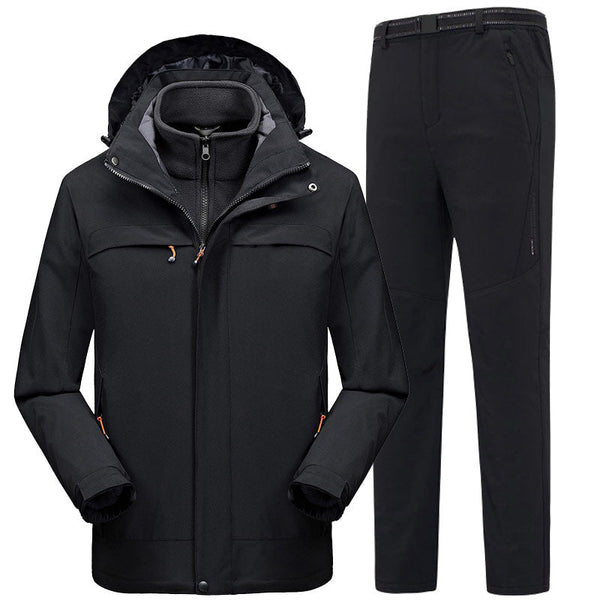 Three-in-one jacket jumpsuit men