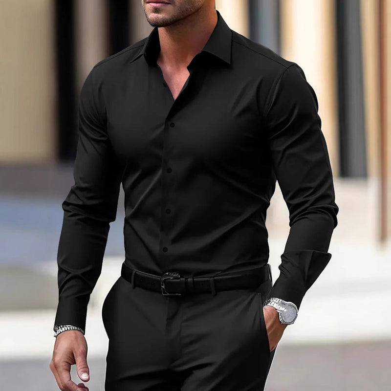 Men's Business Button Down Shirt