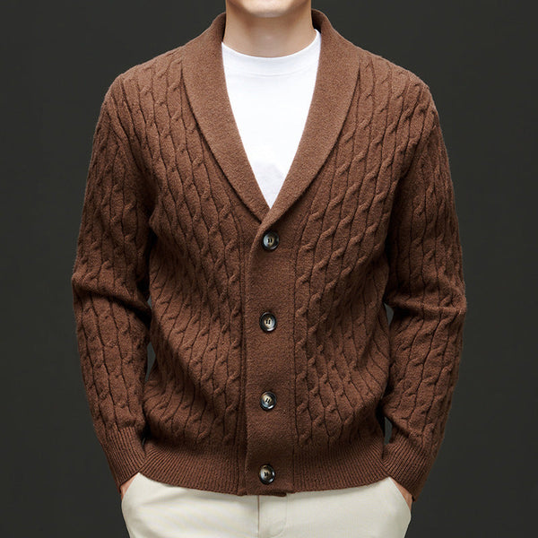 Men's Knitwear Cardigan Casual Coat Sweater