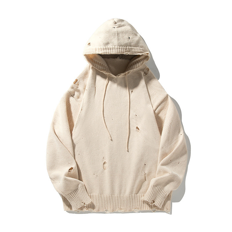 Hollow Out Knitwear Men's Sweater
