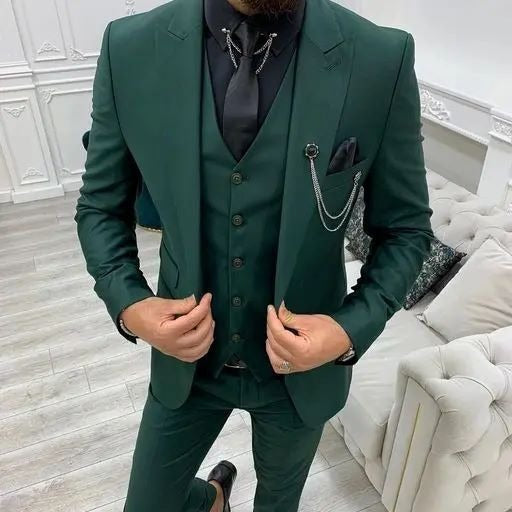Men's Three-piece Suit Host Banquet Men