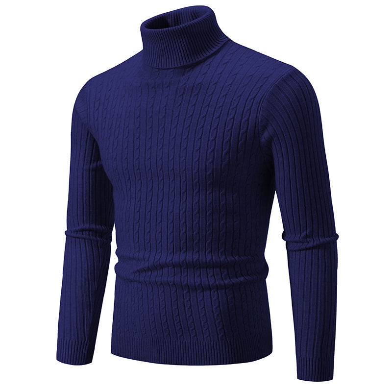 Retro High Collar Bottoming slim Sweater