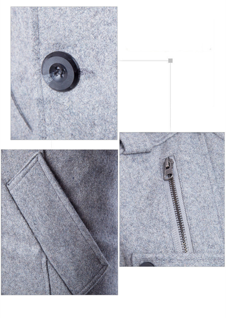Men's Woolen Coat
