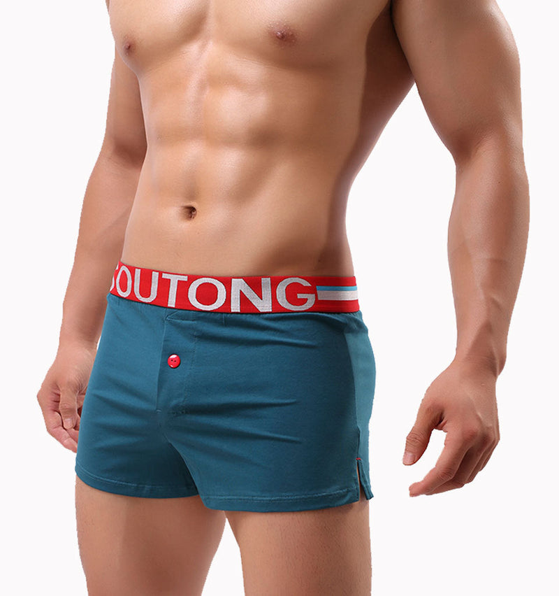 Men's Corner Flat Mouth Panties Cotton Comfortable