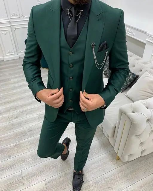 Men's Three-piece Suit Host Banquet Men