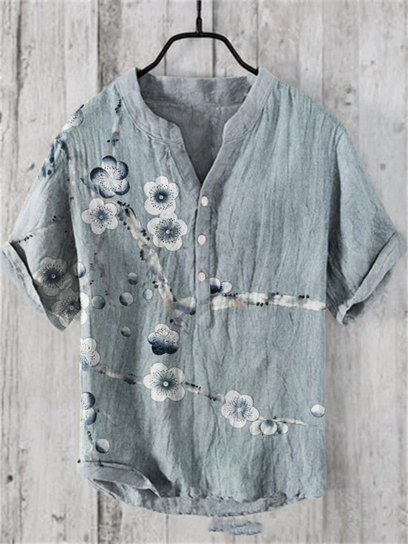 Men's three Breasted shirt
