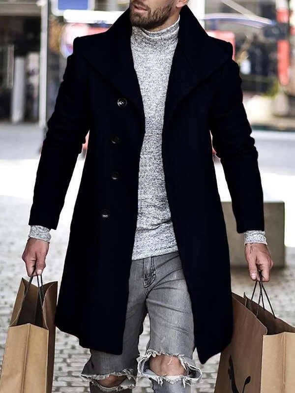 Autumn And Winter Woolen Coat