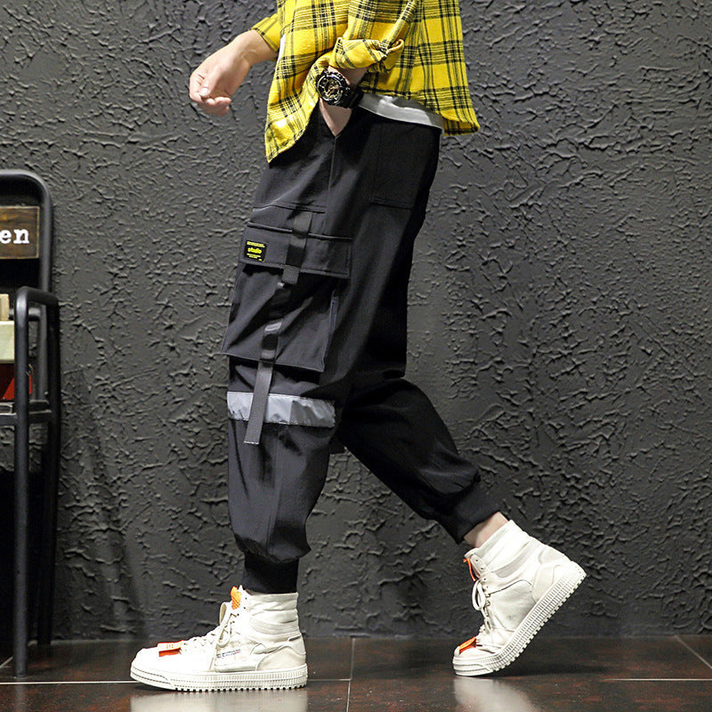 nine-point Beamed Harem Pants Loose And Casual