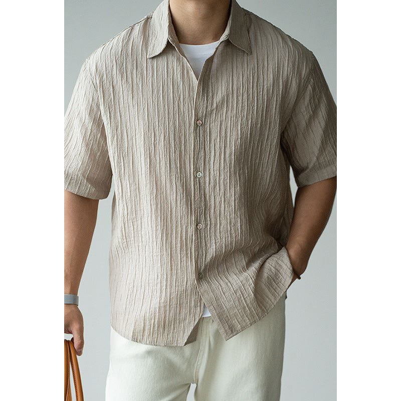 Slightly Wrinkled Light Business shirt