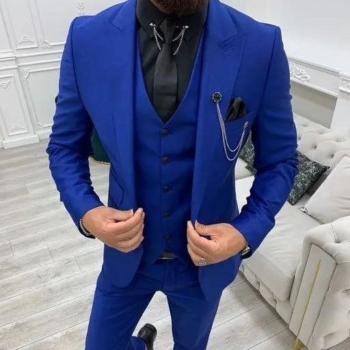 Men's Three-piece Suit Host Banquet Men