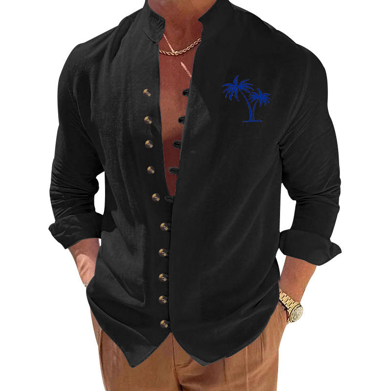 Coconut Vintage Print Slim shirt