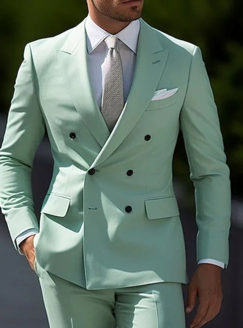 Men's Two-piece Suit Business Best Man Leisure suit