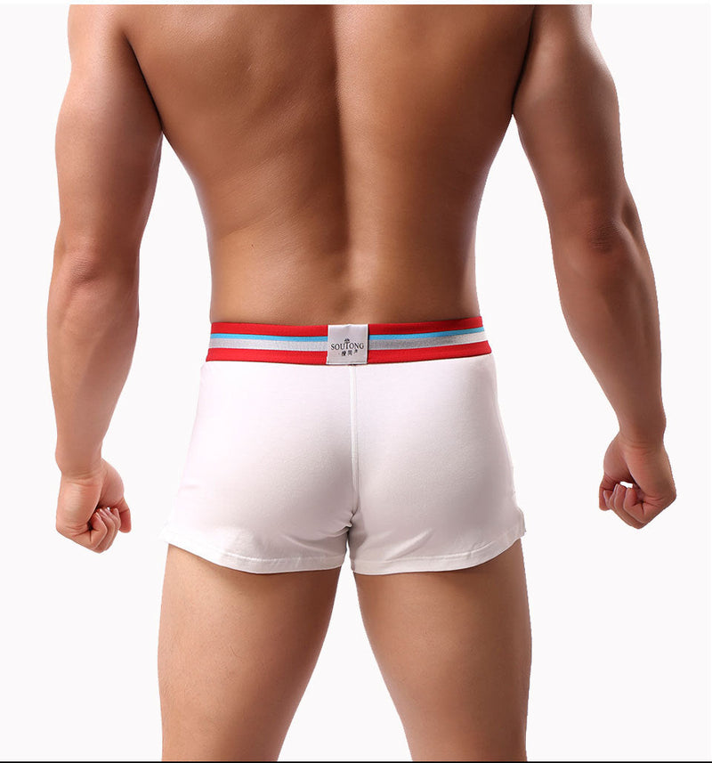 Men's Corner Flat Mouth Panties Cotton Comfortable