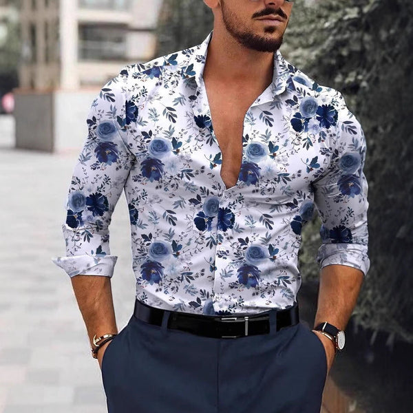 Men's Long-sleeved Shirt