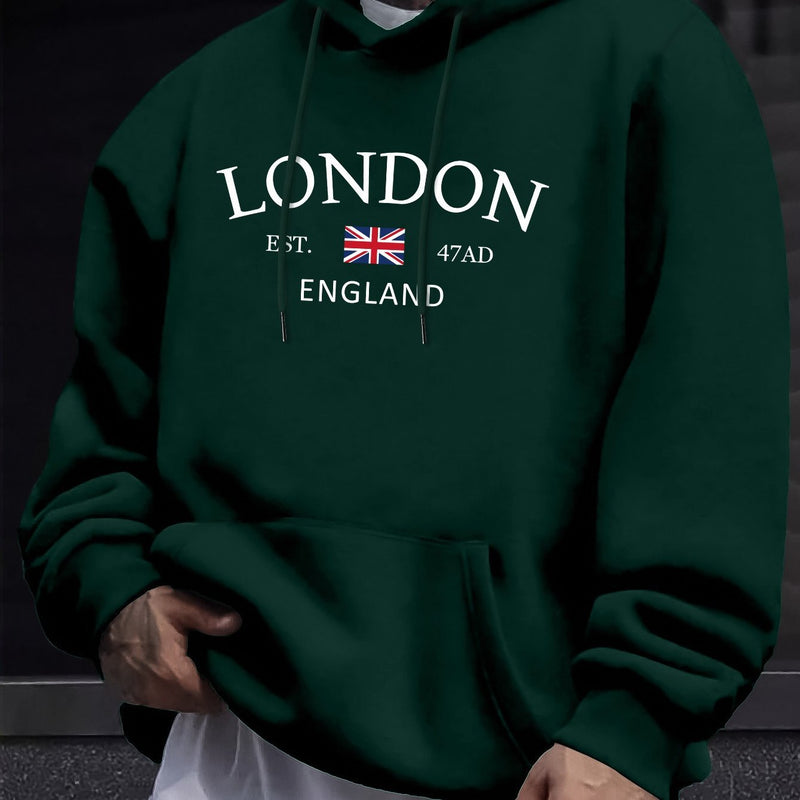 Fashion Personalized Printed Men's Casual Hoodie