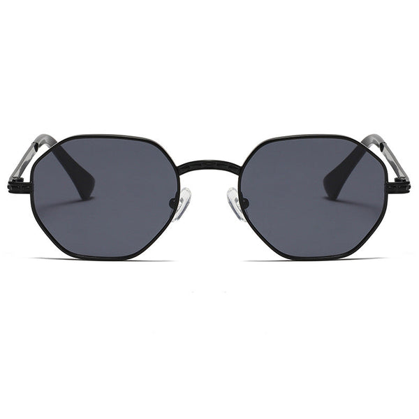 Men's And Women's Fashion Polygon Hexagon Gradient Sunglasses