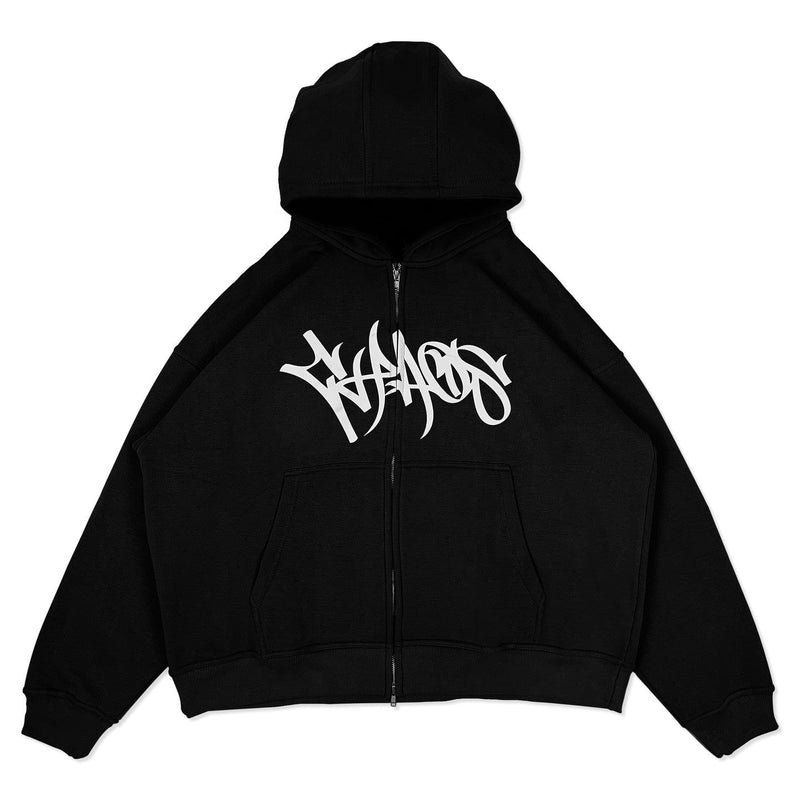 Men's Street Zipper Hooded Sweater