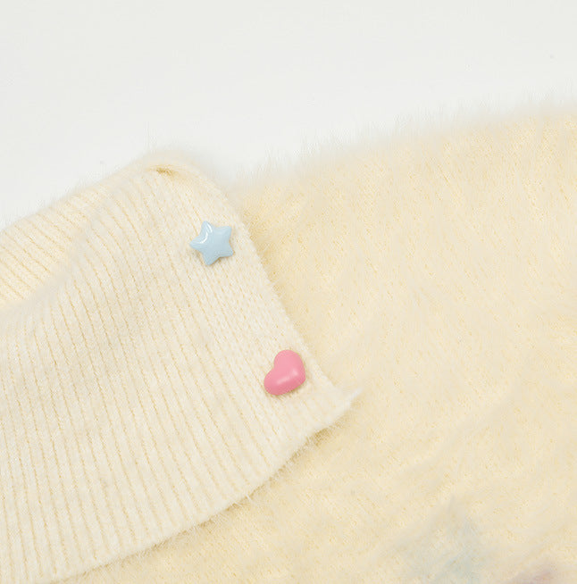 Cute Puppy Pullover Men's Autumn And Winter sweater