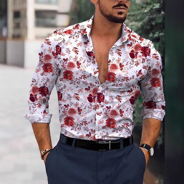 Men's Long-sleeved Shirt