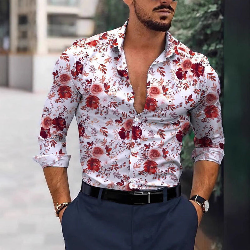 Men's Long-sleeved Shirt