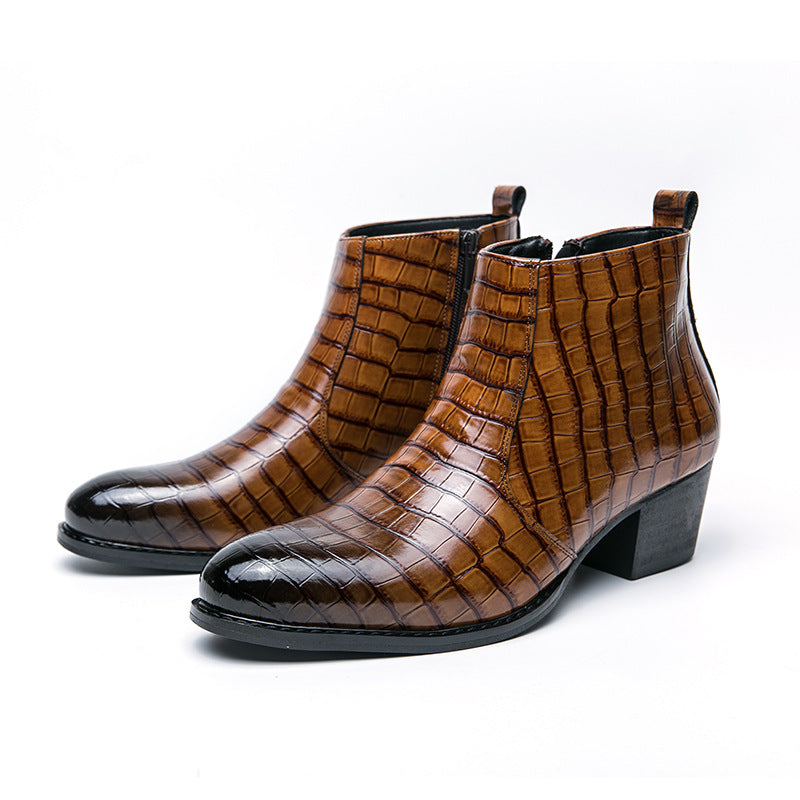 Casual british Leather Boots