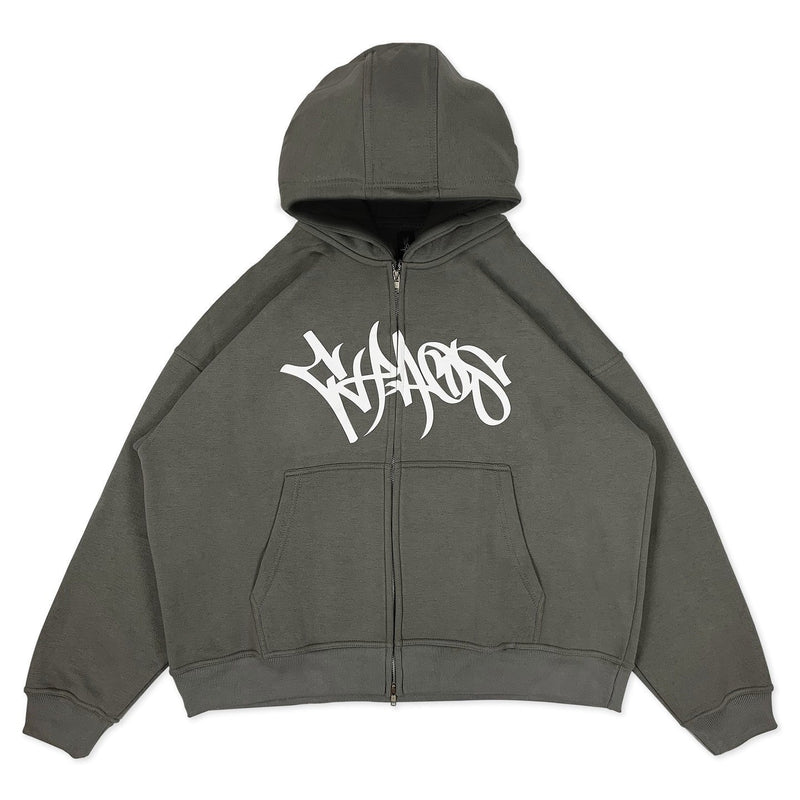 Men's Street Zipper Hooded Sweater