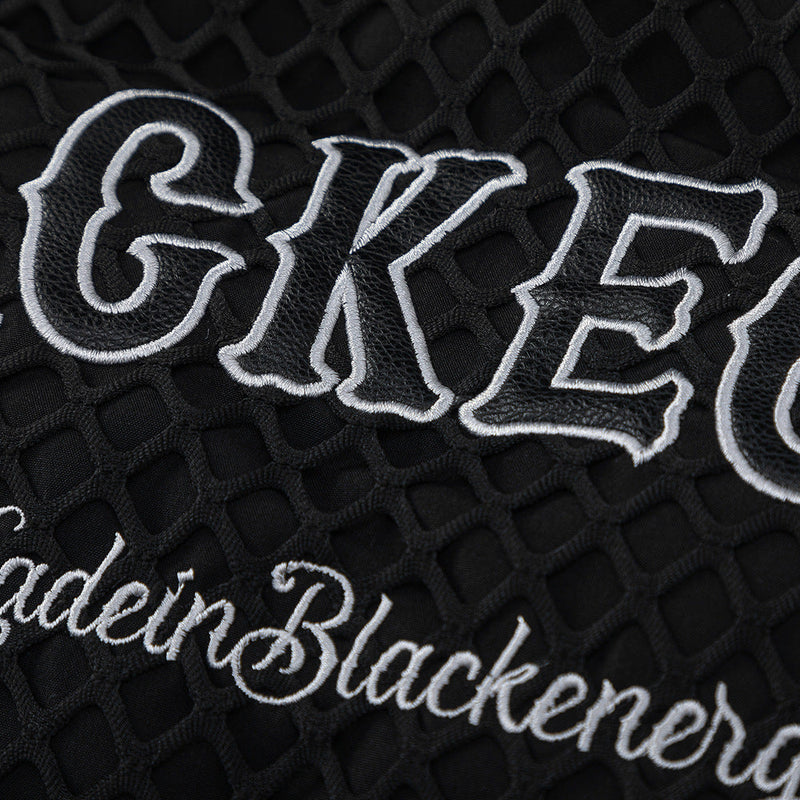 Winter Embroidery Letters Thickened Cotton-padded Coat