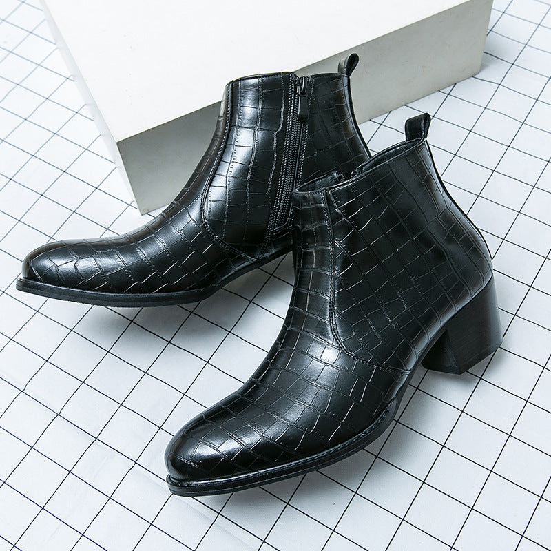Casual british Leather Boots