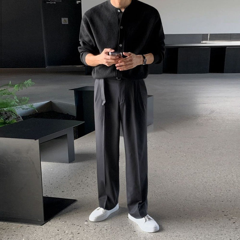 Cardigan Long Sleeve Men's Loose Sweater