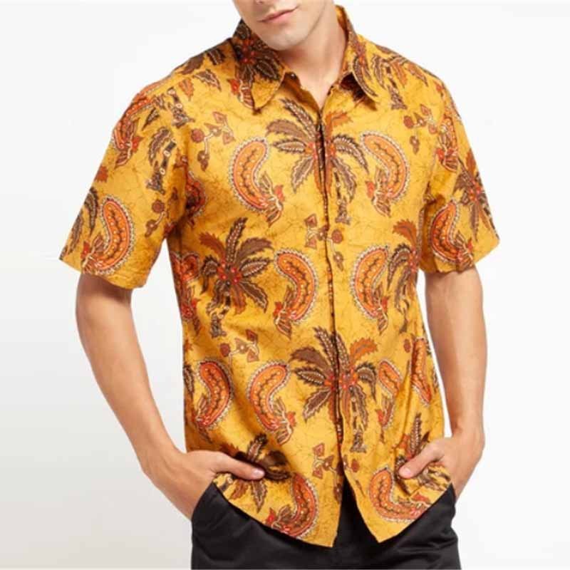 Summer Loose Short Sleeve Lapel Shirt