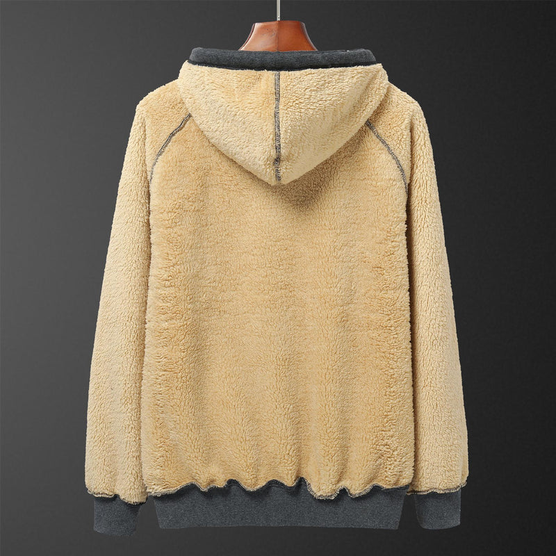 Lamb Wool Casual Sports JumpSuit Men