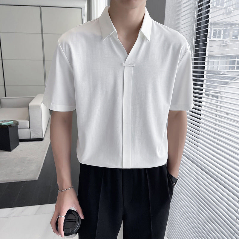 Summer Casual Solid Color Shirt
