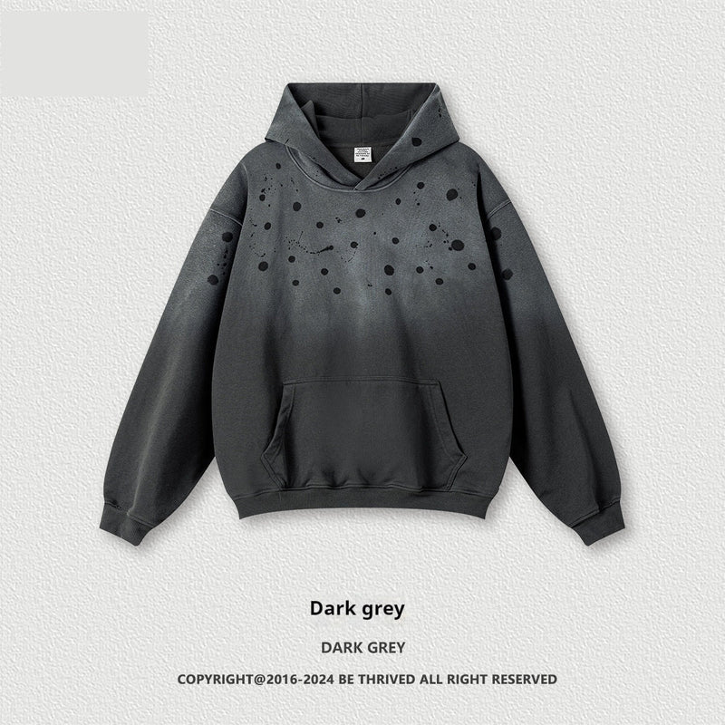 Autumn Heavy Craft High Street Men's hooded sweater
