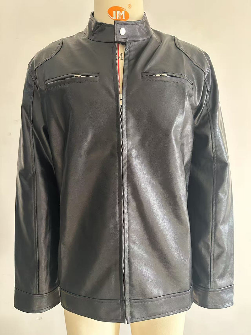 Men's Stand-up Collar Business Casual Jacket