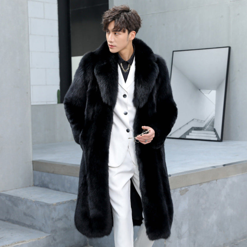 Men's New Warm Casual Windbreaker coat